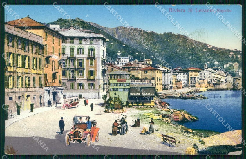 Genova Rapallo Riviera di Levante cartolina RT0523 – fronte