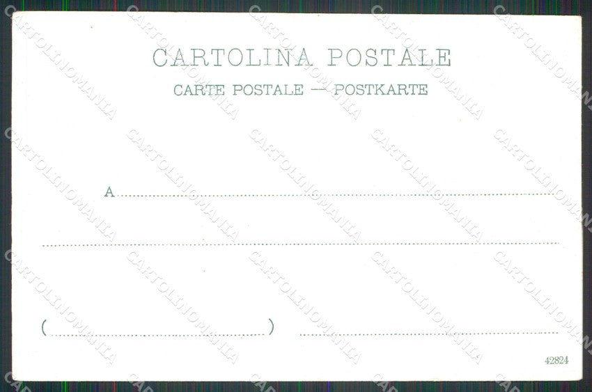 Genova Rapallo Riviera di Levante Piccolo Porto cartolina RT0525 – retro