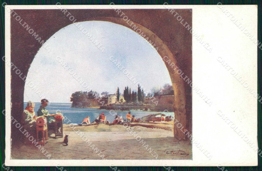 Genova Rapallo San Michele di Pagana cartolina RT0528 – fronte