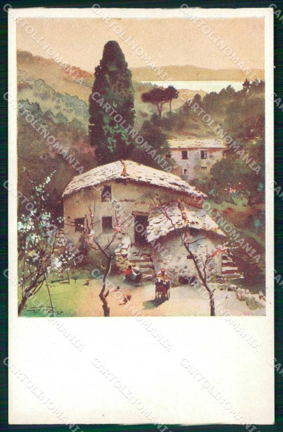 Genova Rapallo Collina cartolina RT0530 – fronte