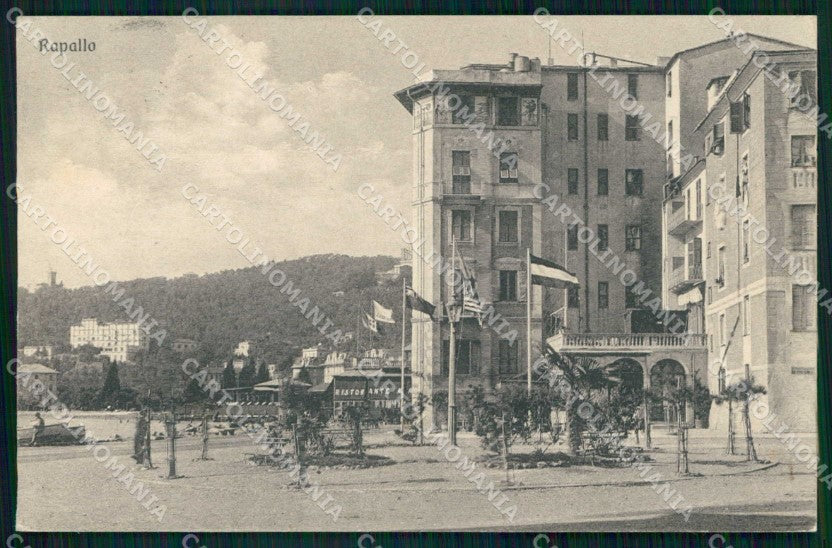 Genova Rapallo Brunner 19183 cartolina RT0542 – fronte