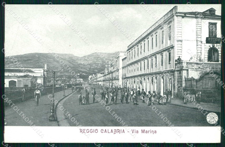 Reggio Calabria Città Via Marina Alterocca 5872 cartolina RT0550 – fronte