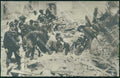 Reggio Calabria Città Militari Bersaglieri Scavi Macerie Foto cartolina RT0552 – fronte