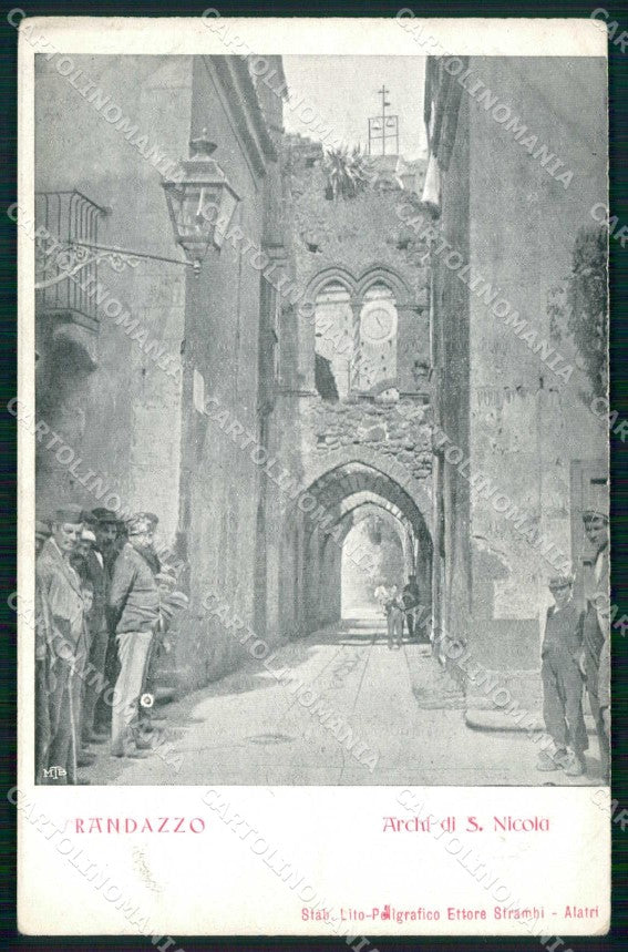 Catania Randazzo Archi di San Nicola cartolina RT0559 – fronte