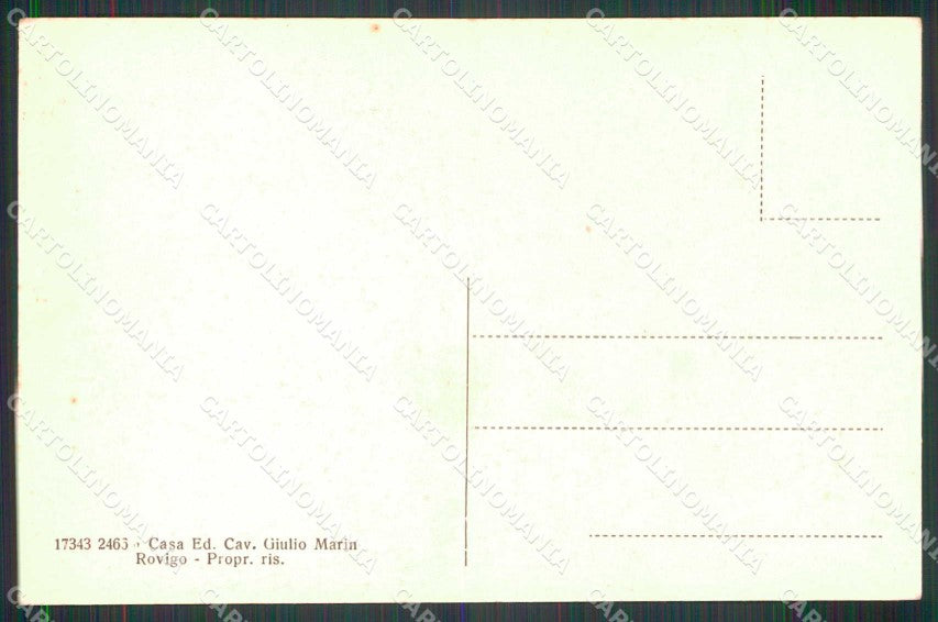 Rovigo Città Piazza Vittorio Emanuele cartolina RT0568 – retro