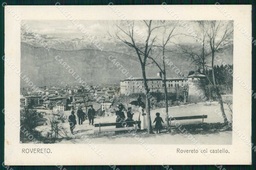 Trento Rovereto Castello cartolina RT0580 – fronte
