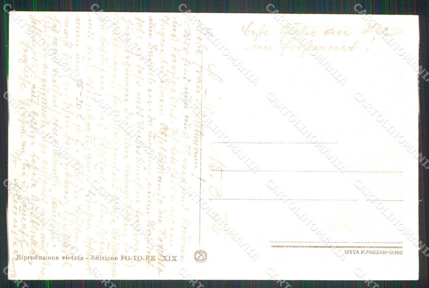 Trento Rovereto Piazza Rosmini Corso cartolina RT0582 – retro
