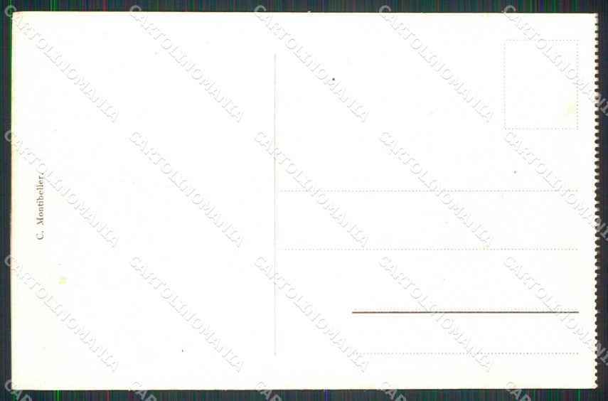 Trento Roncegno Terme Saluti da Villa Waiz Municipio cartolina RT0583 – retro