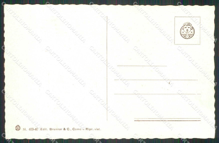 Genova Recco Molinetti Brunner 409/40 cartolina RT0588 – retro