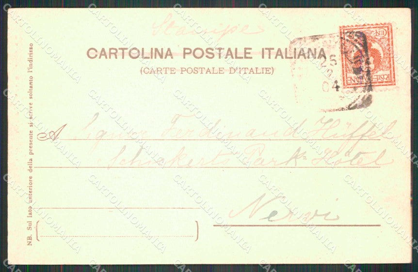 Genova Recco Riviera di Levante cartolina RT0590 – retro