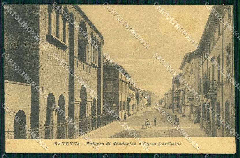 Ravenna Città Palazzo di Teodorico Corso Garibaldi cartolina RT0602 – fronte