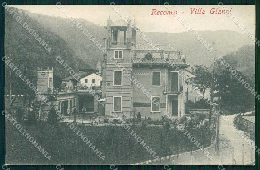 Vicenza Recoaro Terme Villa Gianni cartolina RT0614 – fronte