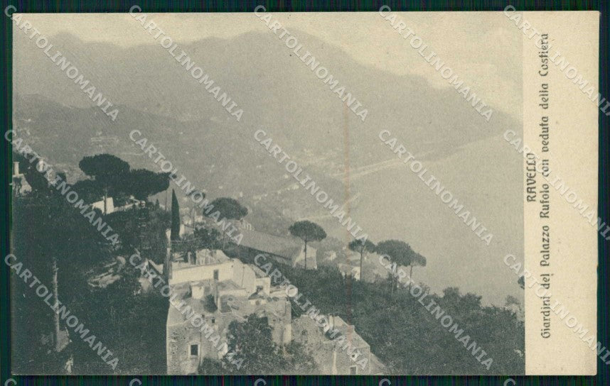 Salerno Ravello Giardini del Palazzo Rufolo cartolina RT0624 – fronte
