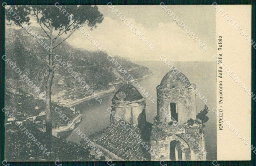 Salerno Ravello Panorama dalla Villa Rufolo cartolina RT0625 – fronte