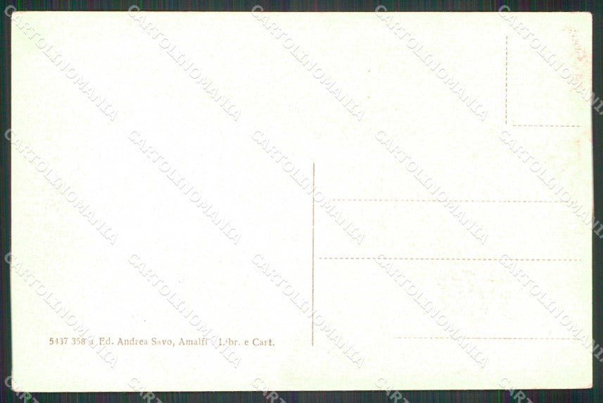 Salerno Ravello cartolina RT0626 – retro