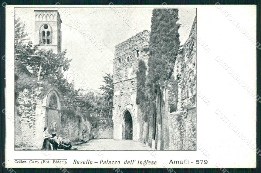 Salerno Ravello Palazzo dell'Inglese cartolina RT0632 – fronte