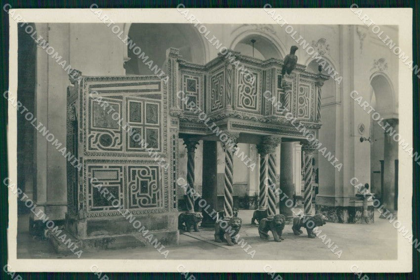 Salerno Ravello Cattedrale Ambone Foto cartolina RT0636 – fronte