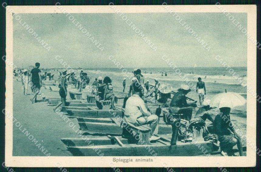 Rimini Riccione Spiaggia Animata cartolina RT0654 – fronte