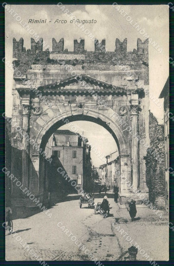 Rimini Città Arco d'Augusto cartolina RT0678 – fronte