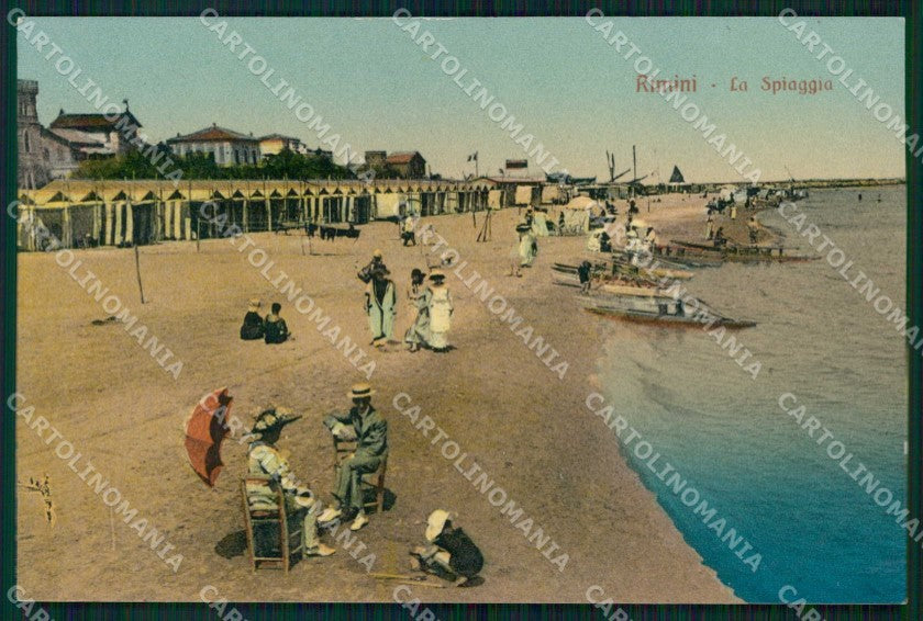 Rimini Città Spiaggia cartolina RT0685 – fronte