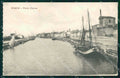 Rimini Città Porto Canale Barche cartolina RT0702 – fronte