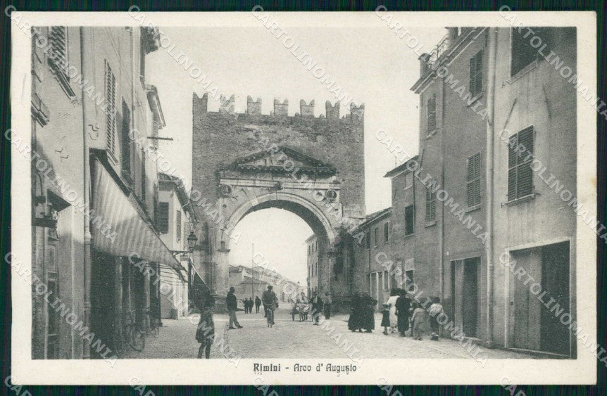 Rimini Città Arco d'Augusto cartolina RT0708 – fronte
