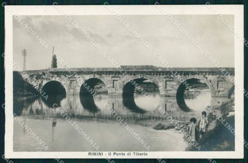 Rimini Città Ponte di Tiberio Foto cartolina RT0726 – fronte