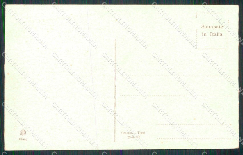 Frosinone Cassino Rocca Janula Castello Alterocca 8604 cartolina RT0734 – retro