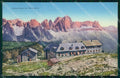 Bolzano Fiè allo Sciliar Rifugio con Rosengarten cartolina RT0737 – fronte