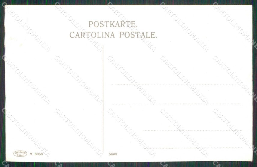 Trento Passo Rolle Alloggio Cimone della Pala cartolina RT0738 – retro