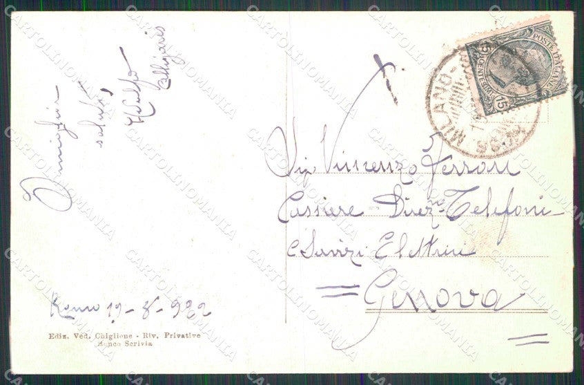 Genova Ronco Scrivia cartolina RT0748 – retro