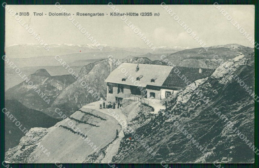 Bolzano Nova Levante Rosengarten Dolomiti cartolina RT0749 – fronte