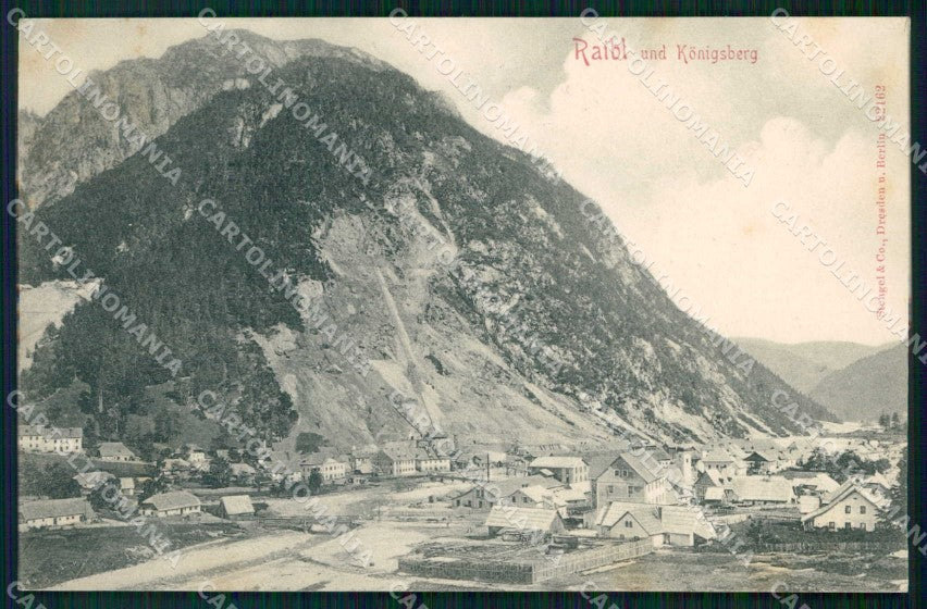 Udine Tarvisio Cave del Predil Stengel 22162 cartolina RT0751 – fronte