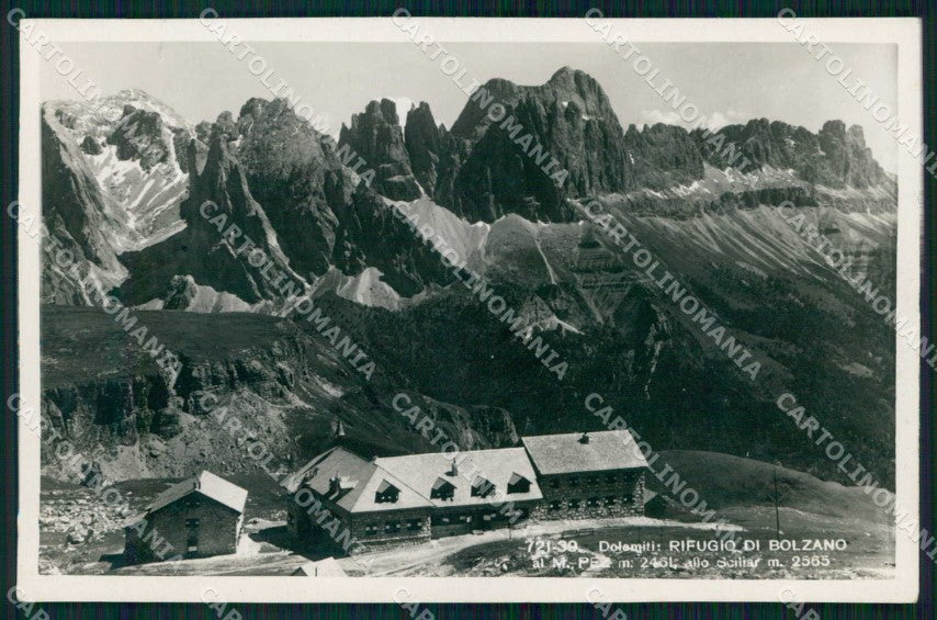 Bolzano Città Rifugio Monte Pez Franzl Foto cartolina RT0754 – fronte