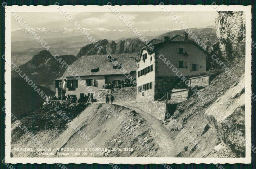 Bolzano Nova Levante Rifugio alle Coronelle Franzl Foto cartolina RT0756 – fronte