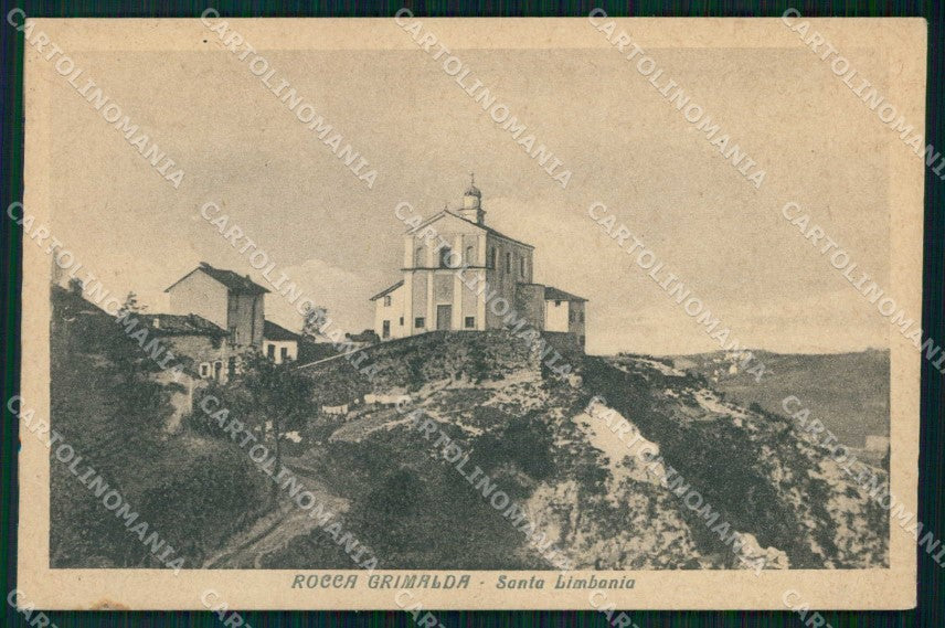 Alessandria Rocca Grimalda Santa Limbania cartolina RT0759 – fronte