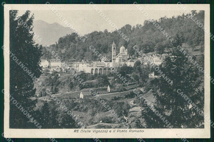 Verbania Rè Valle Vigezzo Ponte Romano cartolina RT0768 – fronte