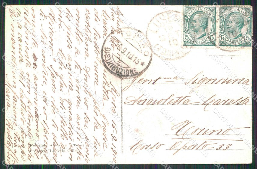 Torino Rorà Saluto da Alterocca 7967 cartolina RT0778 – retro