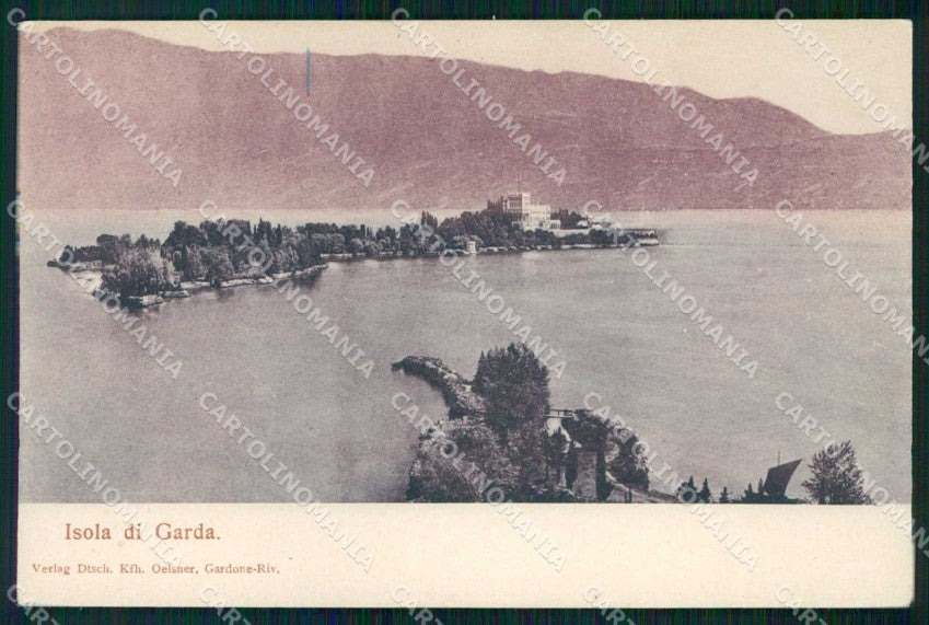 Brescia Isola di Garda Lago cartolina RT0781 – fronte