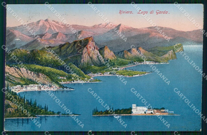 Trento Riva del Garda Lago cartolina RT0782 – fronte