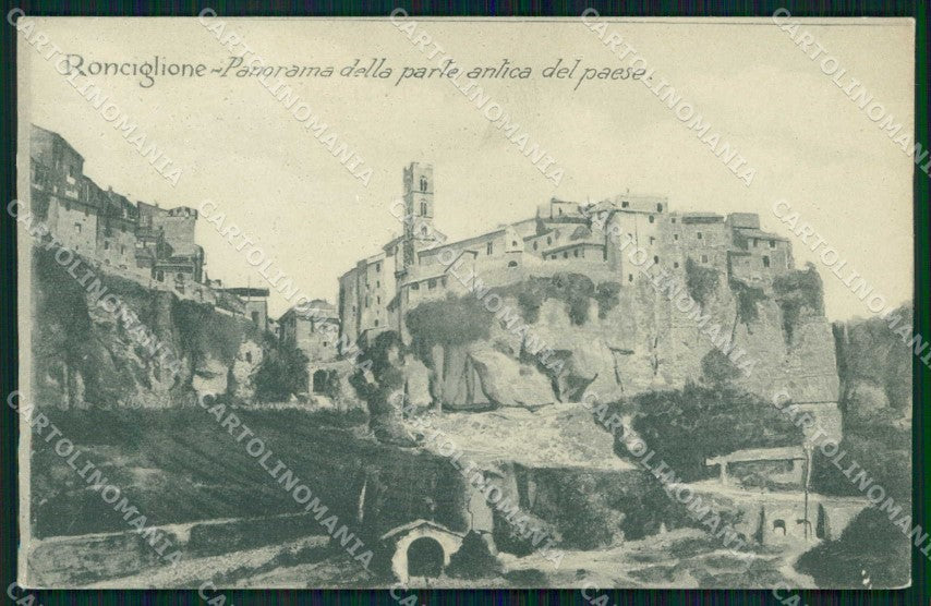 Viterbo Ronciglione Parte Antica del Paese cartolina RT0789 – fronte