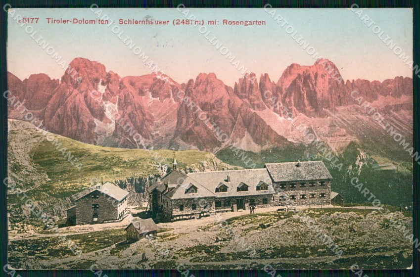 Bolzano Nova Levante Rosengarten cartolina RT0797 – fronte