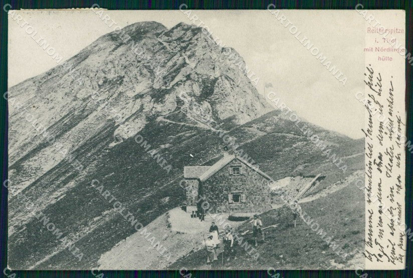 Austria Reither Spitze Baita cartolina RT0809 – fronte