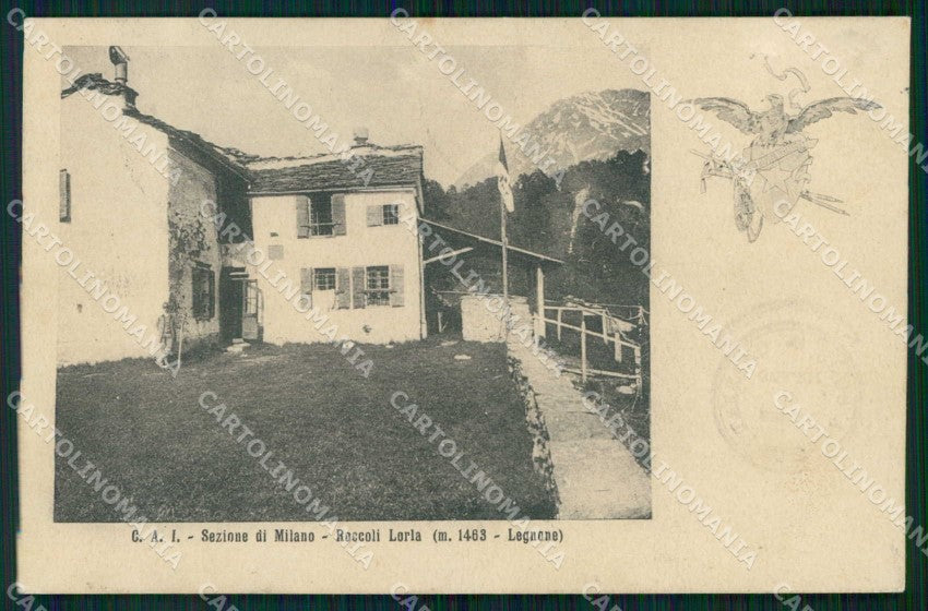 Lecco Introzzo Roccoli Lorla Legnone cartolina RT0811 – fronte