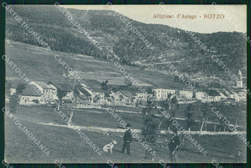 Vicenza Rotzo Altipiano d'Asiago cartolina RT0822 – fronte
