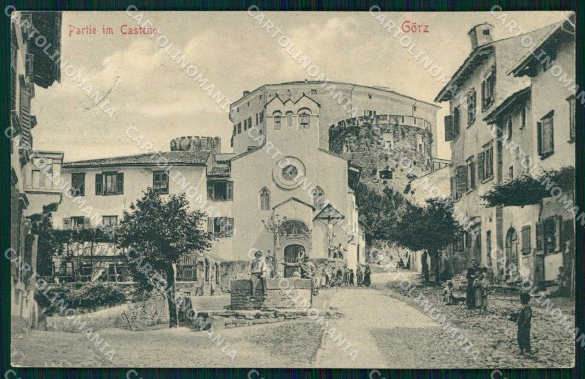 Gorizia Città Castello Stengel 5212 cartolina RT0835 – fronte