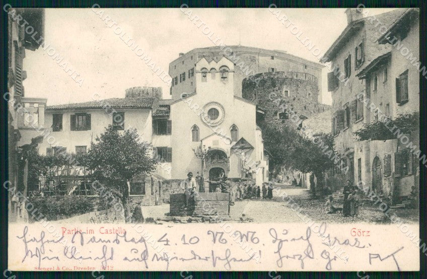 Gorizia Città Castello Stengel 5212 cartolina RT0859 – fronte
