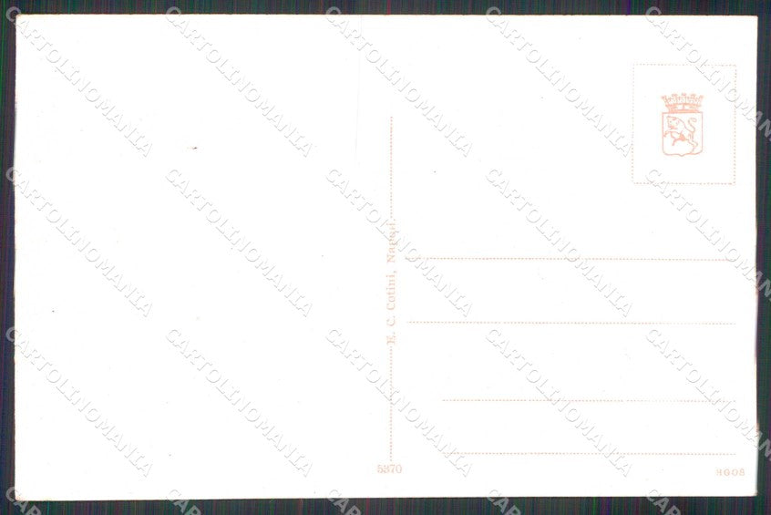 Napoli Sorrento Vista sul Mare cartolina RT0868 – retro
