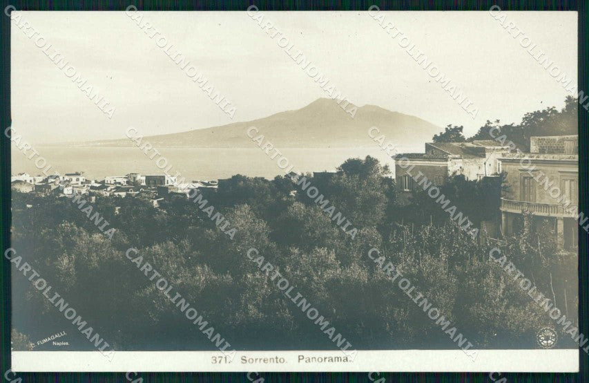 Napoli Sorrento NPG Foto cartolina RT0872 – fronte