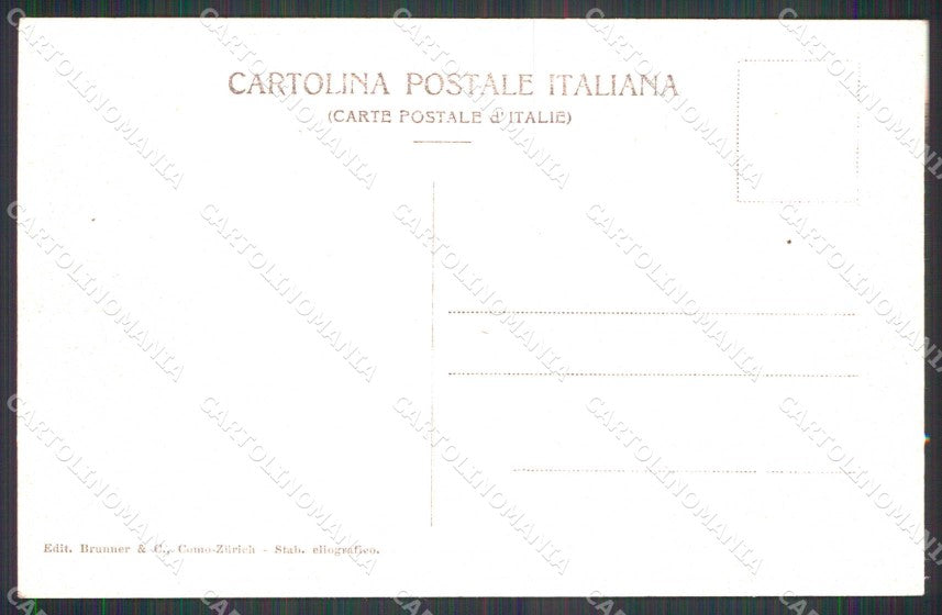 Napoli Sorrento Piano di Sorrento Brunner 8293 cartolina RT0873 – retro